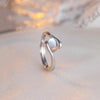 Moonstone Ring With A Light-luxury Niche Design And Adjustable Fit
