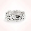 Hot-selling Rose Gold-plated Flower Ring