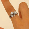 Light Luxury Open A Trendy Personalized Niche Finger Ring