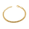 18K Stainless Steel Anchor Chain Bracelet For Men And Women