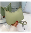 Women's Retro Portable Shoulder Underarm Bag Handbag