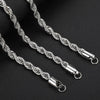 Stainless Steel Twist Chain Titanium Steel Necklace Clavicle Chain