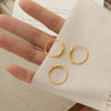 Titanium Steel Ring With A Delicate Small Square Designstylish Versatile And Wont Fade