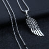 Retro Titanium Steel Necklace With A Palm-clapping Pendant