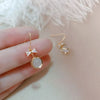 Cute Bow Women's Versatile Earrings