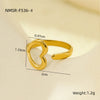 New Niche Stainless Steel Adjustable Ring In The Instagram Style