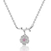 Versatile And Fresh Cherry Blossom Necklace