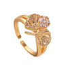 Light Luxury Open A Trendy Personalized Niche Finger Ring