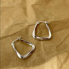 Versatile Triangular Geometric Metal Earrings For Women