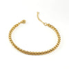 18K Stainless Steel Anchor Chain Bracelet For Men And Women