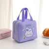 Oxford Cloth Cartoon Bento Tote Bag