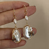 Retro Niche Minimalist-style Asymmetric Zircon Stud Earrings