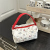 Fresh Floral Canvas Women's Street Underarm Shoulder Bag