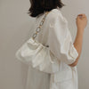 New Women's Niche Cloud Pleated Shoulder Bag