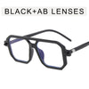 Fashionable Double-beam Polygonal Sunglasses For Men And Women