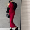 Skinny Sleeveless Dress Women's Summer Fashion