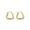 Versatile Triangular Geometric Metal Earrings For Women