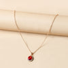 Fashionable Round Clavicle Chain Alloy Necklace For Women