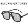 Fashionable Double-beam Polygonal Sunglasses For Men And Women