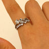 Light Luxury Open A Trendy Personalized Niche Finger Ring