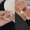 Influencer-style Minimalist Adjustable Geometric Ring