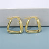Versatile Triangular Geometric Metal Earrings For Women