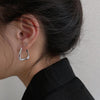Versatile Triangular Geometric Metal Earrings For Women